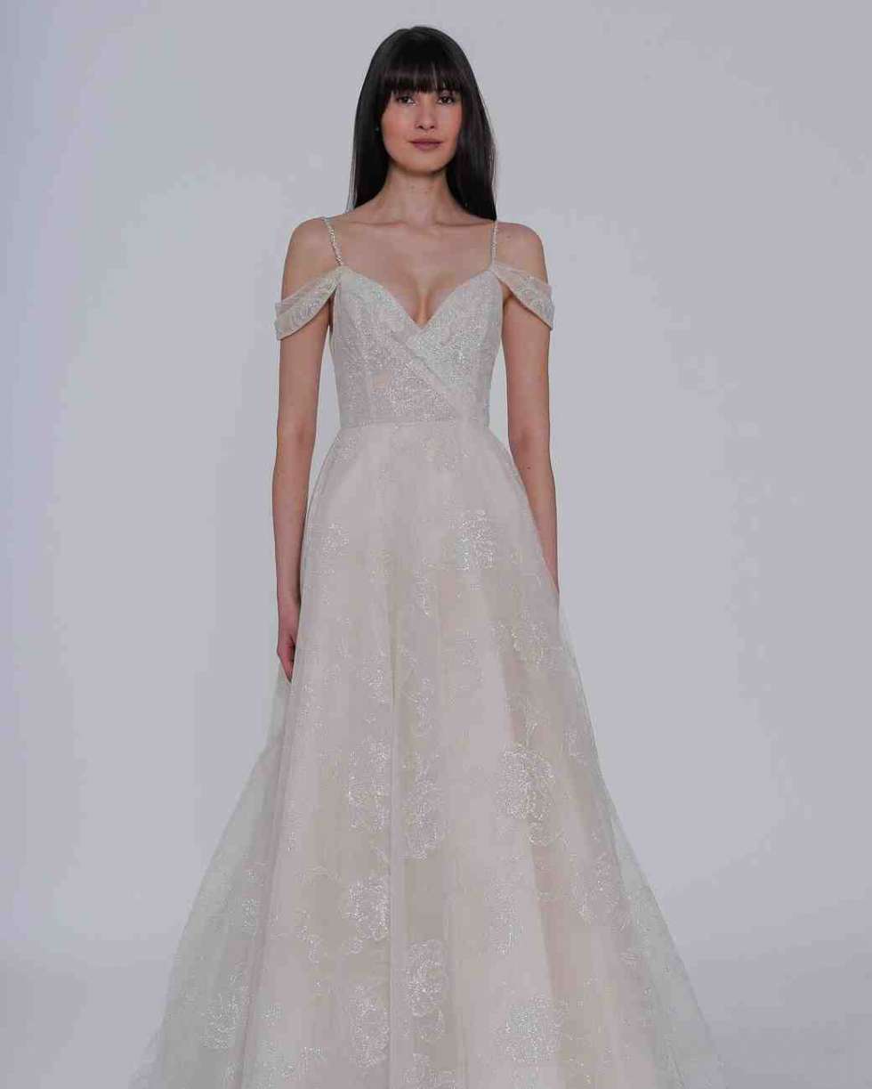 Lazaro Beaded & Embroidered Wedding Dress with Shredded Tulle – Instant  Filters 2